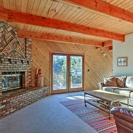 Cozy Getaway Cabin Deck And Hot Tub With Views! Villa Big Bear Lake Exterior photo