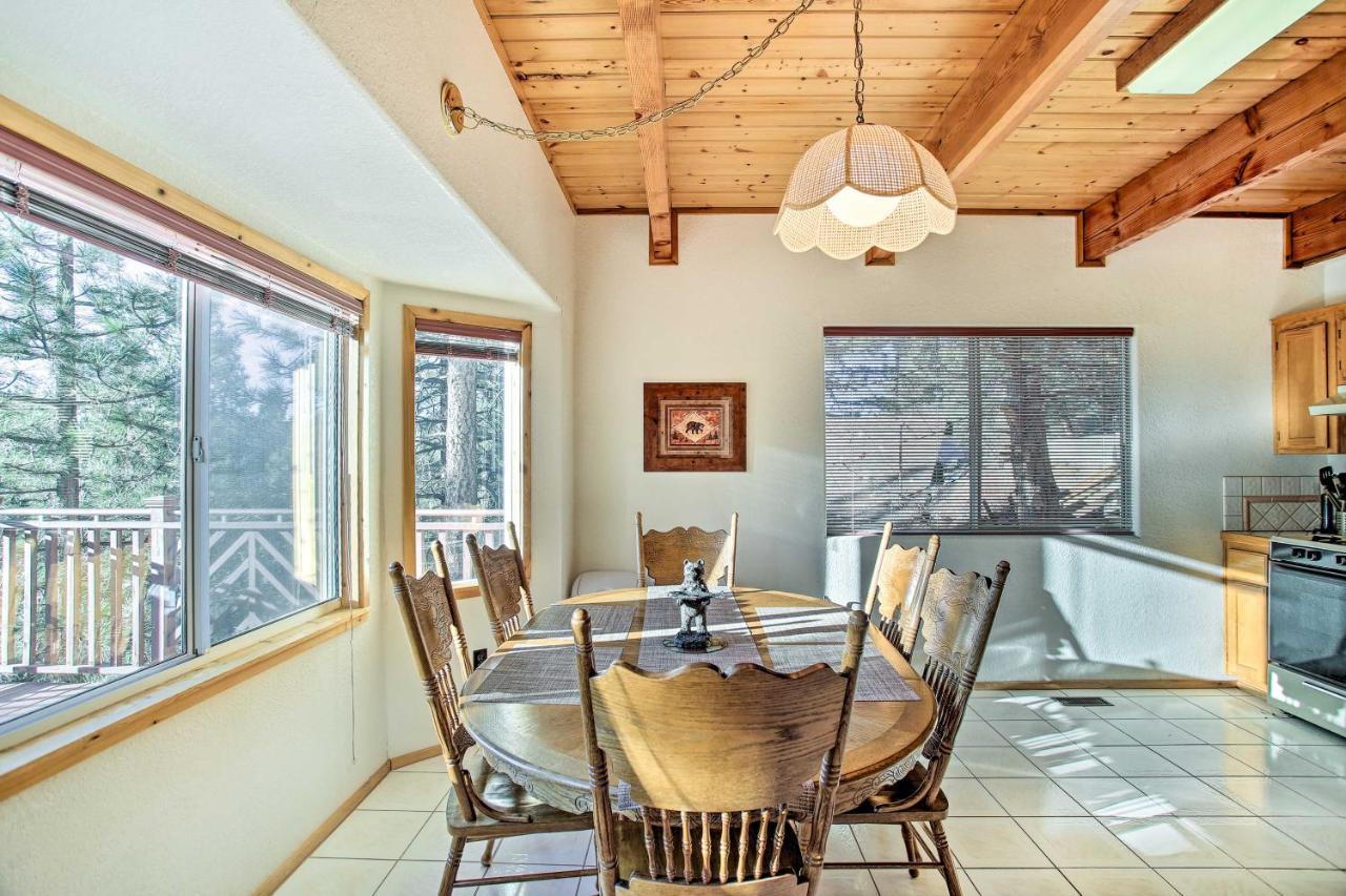 Cozy Getaway Cabin Deck And Hot Tub With Views! Villa Big Bear Lake Exterior photo